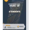 Apostila Atendente DAE Bauru SP