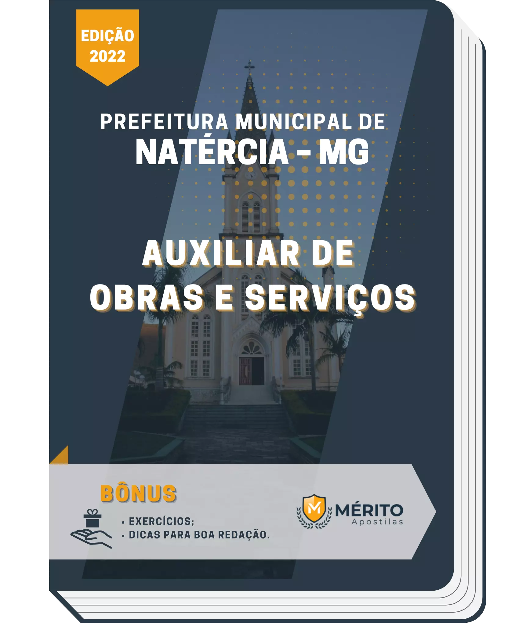 Apostila Auxiliar De Obras E Serviços Prefeitura Municipal de Natércia MG