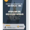 Apostila Auxiliar De Serviços Gerais Prefeitura Municipal de Natércia MG