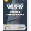 Apostila Auxiliar administrativo Catas Altas da Noruega MG