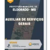 Apostila Auxiliar de Serviços Gerais Prefeitura de Eldorado MS