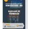Apostila Auxiliar de Farmácia Pref. Municipal de Bom Sucesso MG