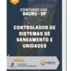 Apostila Controlador de Sistemas de Saneamento e Unidades DAE Bauru SP