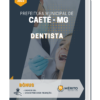 Apostila Dentista Prefeitura de Caeté MG