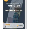Apostila Engenheiro Civil Prefeitura de Caeté MG