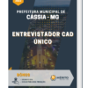 Apostila Entrevistador CAD Único Prefeitura de Cássia MG
