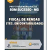 Apostila Fiscal de Rendas Pref. Municipal de Bom Sucesso MG