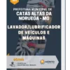 Apostila Lavador / Lubrificador De Veículos E Máquinas Catas Altas da Noruega MG