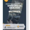Apostila Motorista Santa Cruz Do Escalvado MG