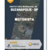 Apostila Motorista Prefeitura Municipal de Suzanápolis SP
