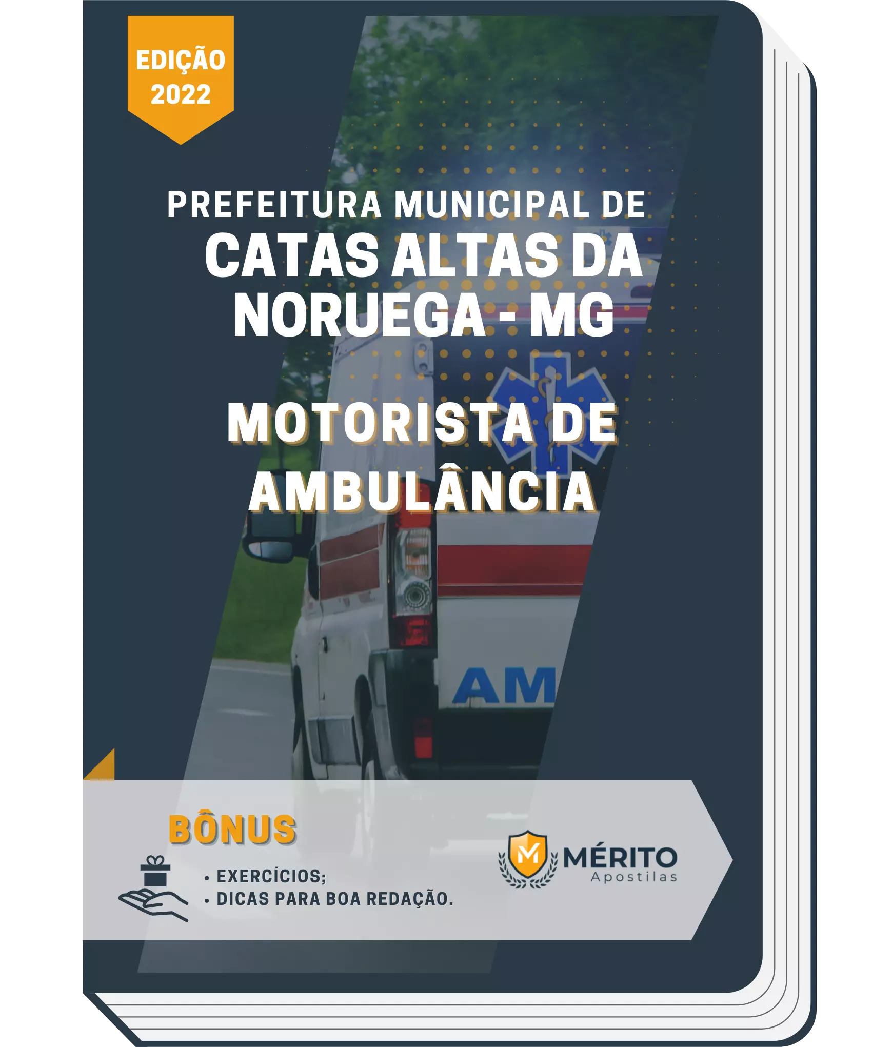 Apostila Motorista De Ambulância Catas Altas da Noruega MG