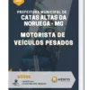 Apostila Motorista De Veículos Pesados Catas Altas da Noruega MG