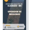 Apostila Operador de Máquinas Prefeitura de Eldorado MS