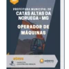 Apostila Operador De Máquinas Catas Altas da Noruega MG