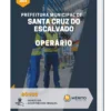 Apostila Operário Santa Cruz Do Escalvado MG
