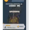 Apostila Operário Prefeitura de Cássia MG