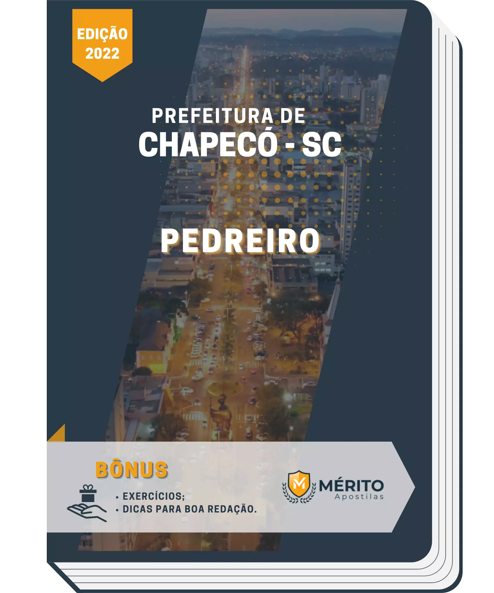 Apostila Pedreiro Prefeitura Municipal de Chapecó SC