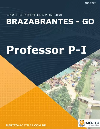 Apostila Professor P-I Pref Brazabrantes GO 2022