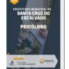 Apostila Psicólogo Santa Cruz Do Escalvado MG
