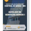 Apostila Auxiliar de Serviços Gerais I Prefeitura Municipal de Central de Minas MG