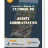 Apostila Agente Administrativo Câmara Municipal de Cacimbas PB