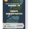 Apostila Agente Administrativo Prefeitura Municipal de Manaíra PB