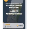 Apostila Agente Administrativo Pref. Municipal de Madre de Deus de Minas MG