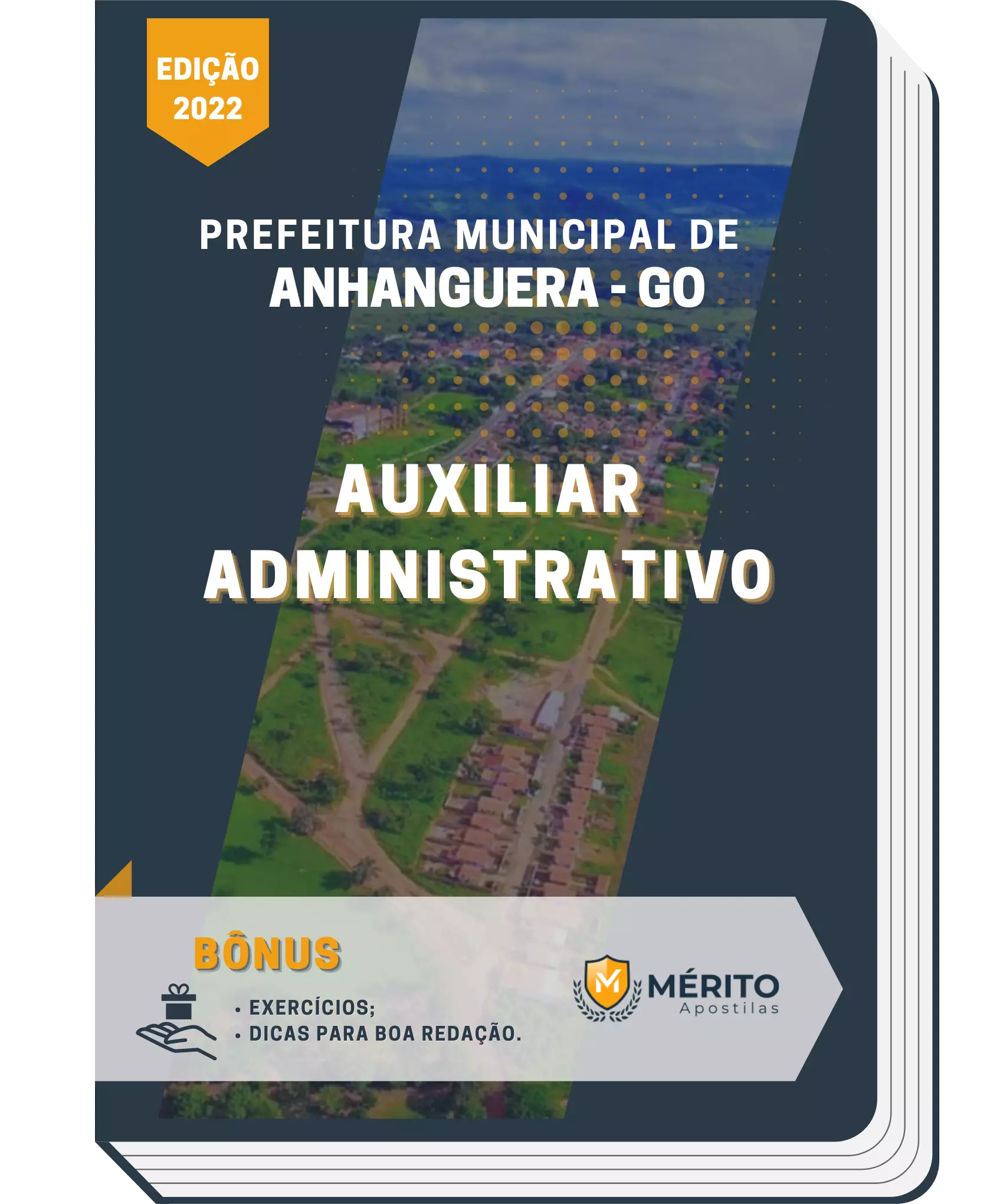 Apostila Auxiliar Administrativo Prefeitura Municipal de Anhanguera GO 2022