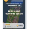 Apostila Auxiliar de Serviços Gerais Prefeitura Municipal de Anhanguera GO 2022