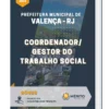 Apostila Coordenador/ Gestor do Trabalho Social Pref Municipal de Valença RJ