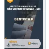 Apostila Dentista II Pref de São Vicente de Minas MG