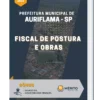 Apostila Fiscal de Postura e Obras Prefeitura Municipal de Auriflama SP