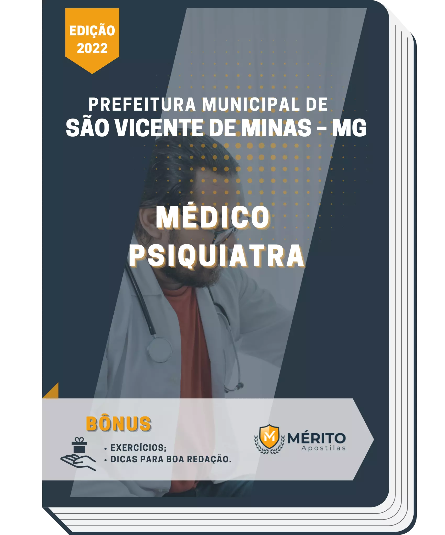 Apostila Médico Psiquiatra Pref de São Vicente de Minas MG