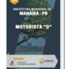 Apostila Motorista “D” Prefeitura Municipal de Manaíra PB