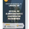 Apostila Oficial de Almoxarifado e Controle de Patrimônio Pref Municipal de Lindoia SP