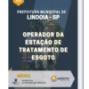 Apostila Operador da Estação de Tratamento de Esgoto Pref Municipal de Lindoia SP
