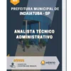 Apostila Analista Técnico Administrativo Prefeitura Municipal de Indaiatuba SP