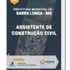 Apostila Assistente De Construção Civil Pref de Barra Longa MG