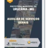 Apostila Auxiliar De Serviços Gerais Prefeitura de Urucânia MG