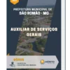 Apostila Auxiliar de Serviços Gerais Prefeitura São Romão MG