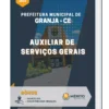 Apostila Auxiliar de serviços gerais Prefeitura Municipal de Granja CE