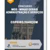 Apostila Copeiro/Garçom Concurso MGS 2022