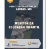 Apostila Monitor da educação infantil Prefeitura de Lavras MG