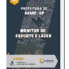 Apostila Monitor de Esporte e Lazer Prefeitura da Avaré SP