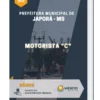 Apostila Motorista C Pref de Japorã MS