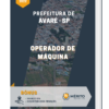 Apostila Operador de Máquina Prefeitura da Avaré SP
