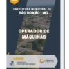 Apostila Operador de Máquinas Prefeitura São Romão MG