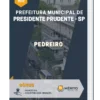 Apostila Pedreiro Prefeitura Municipal de Presidente Prudente SP