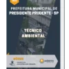 Apostila Técnico Ambiental Prefeitura Municipal de Presidente Prudente SP