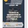 Apostila Técnico de enfermagem de apoio a saúde da família Prefeitura de Lavras MG